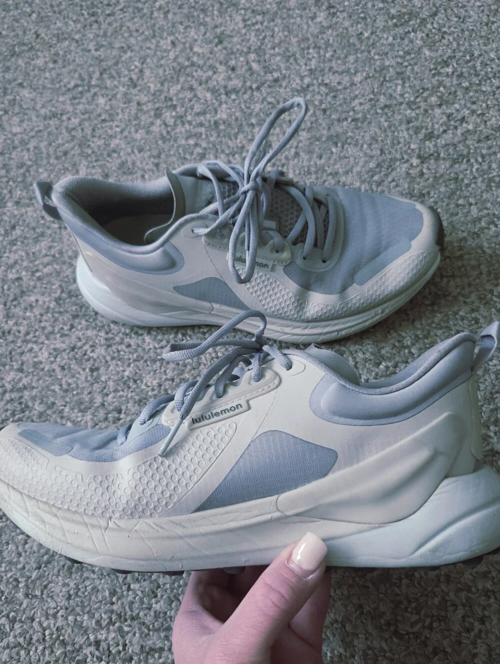 Lululemon Women's Blissfeel Trail‎ Running Shoes Size 8 Baked Clay/ Silver Drop